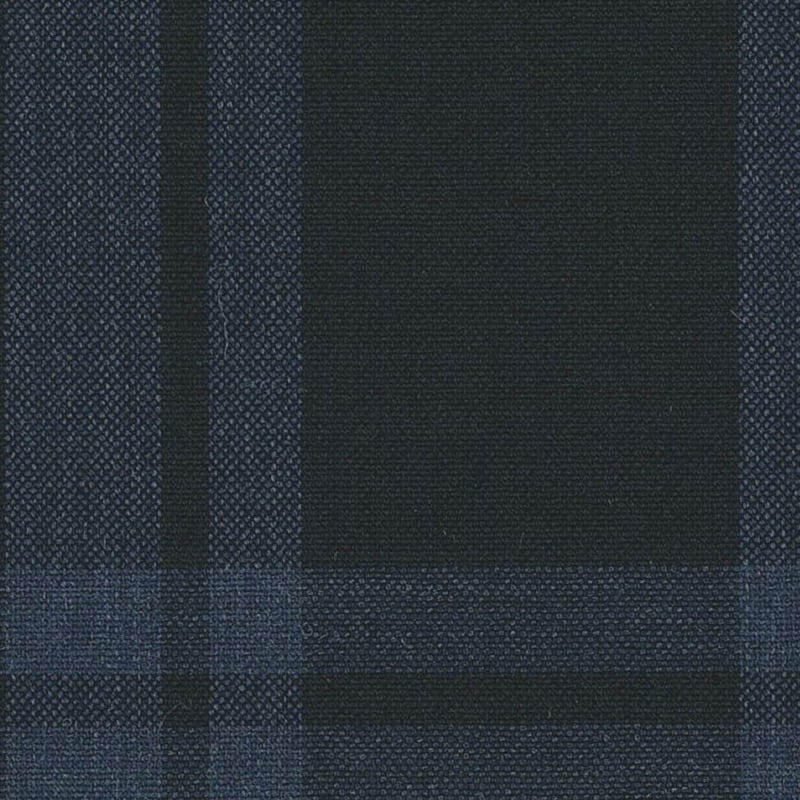 Midnight with Tonal Block Check Jacketing By Holland & Sherry