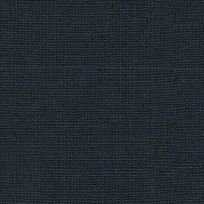 Navy Glen Plaid 1 1/2 x 2 inch Super 140's All Wool Suiting By Holland & Sherry