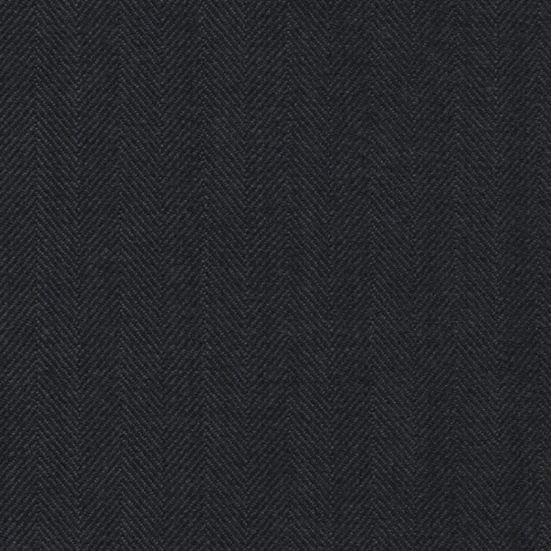 Midnight Herringbone 3/8 inch Super 140's All Wool Suiting By Holland & Sherry