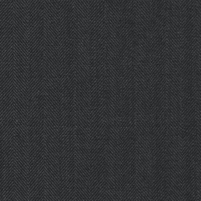 Charcoal Herringbone 3/8 inch Super 140's All Wool Suiting By Holland & Sherry