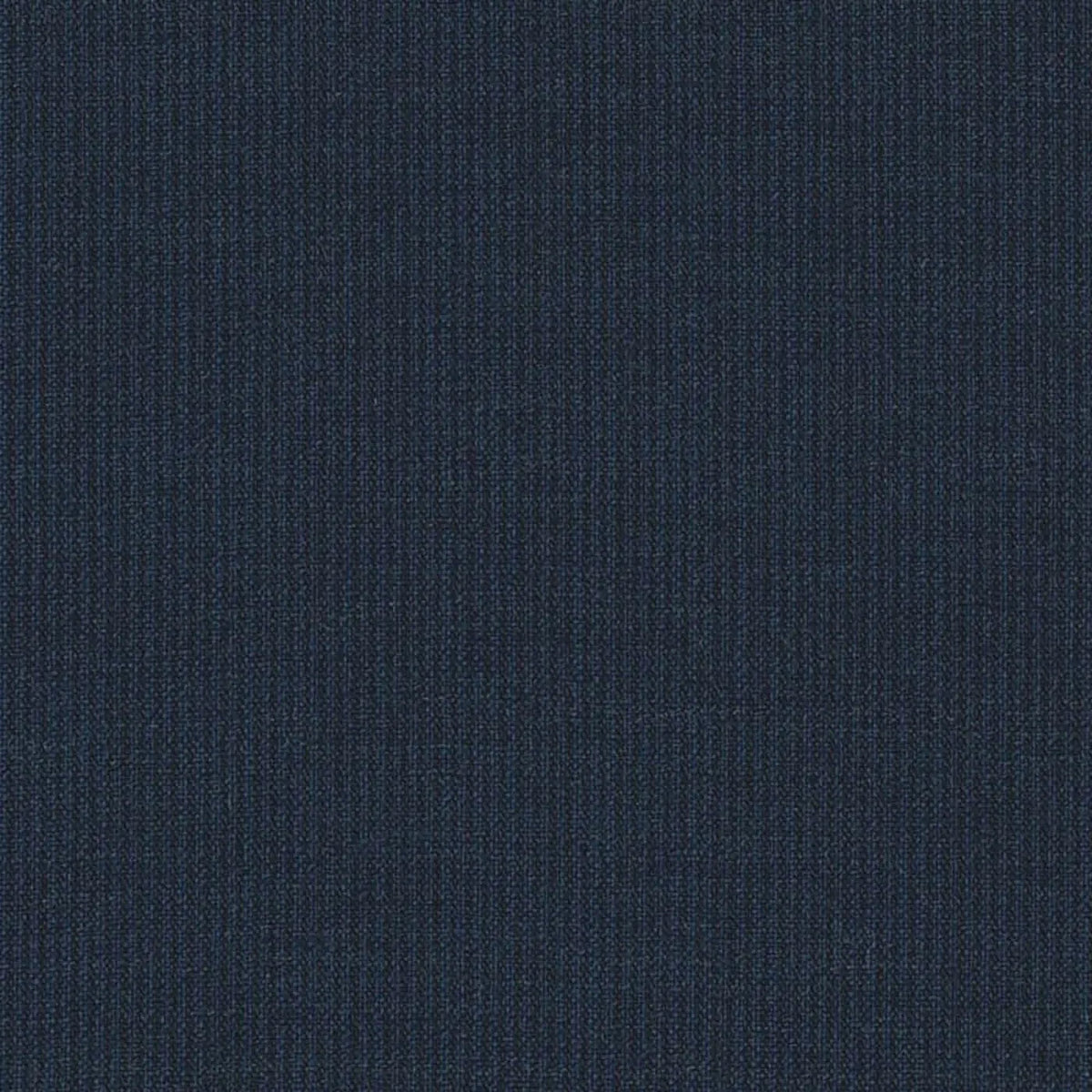 Navy Narrow Stripe 1/16 inch Super 140's All Wool Suiting By Holland & Sherry