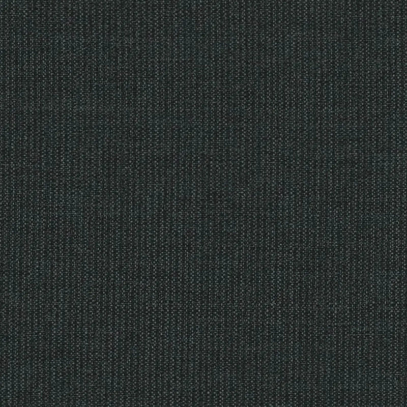 Dark Grey Narrow Stripe 1/16 inch Super 140's All Wool Suiting By Holland & Sherry