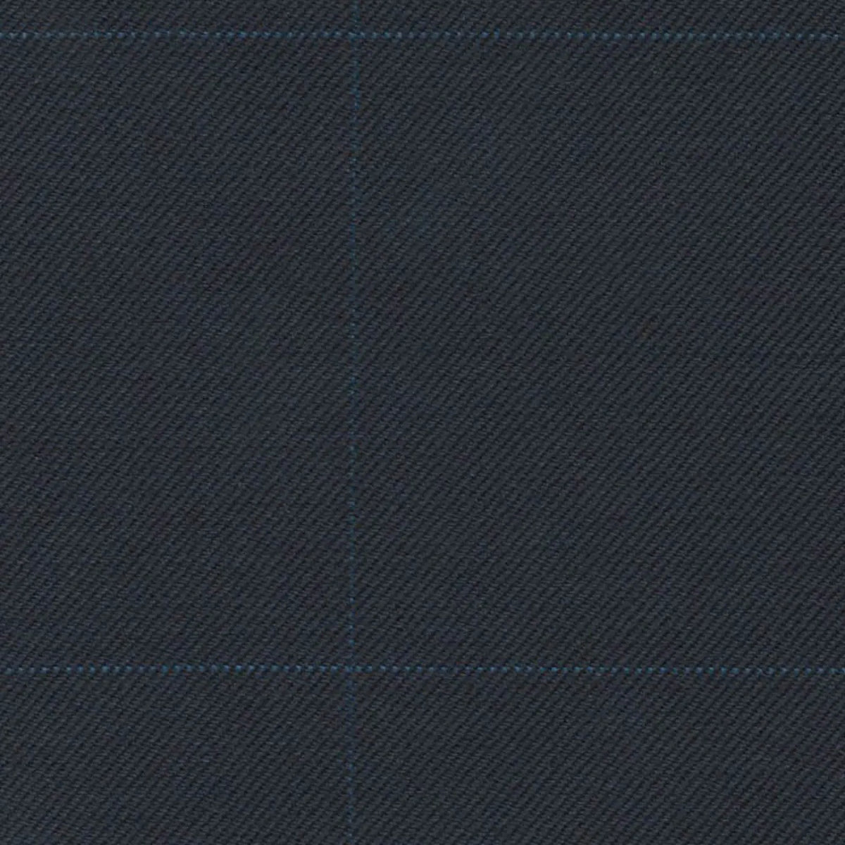 Navy/Royal Blue Pin Dot Windowpane 1 1/2 x 1 7/8 inch Super 140's All Wool Suiting By Holland & Sherry