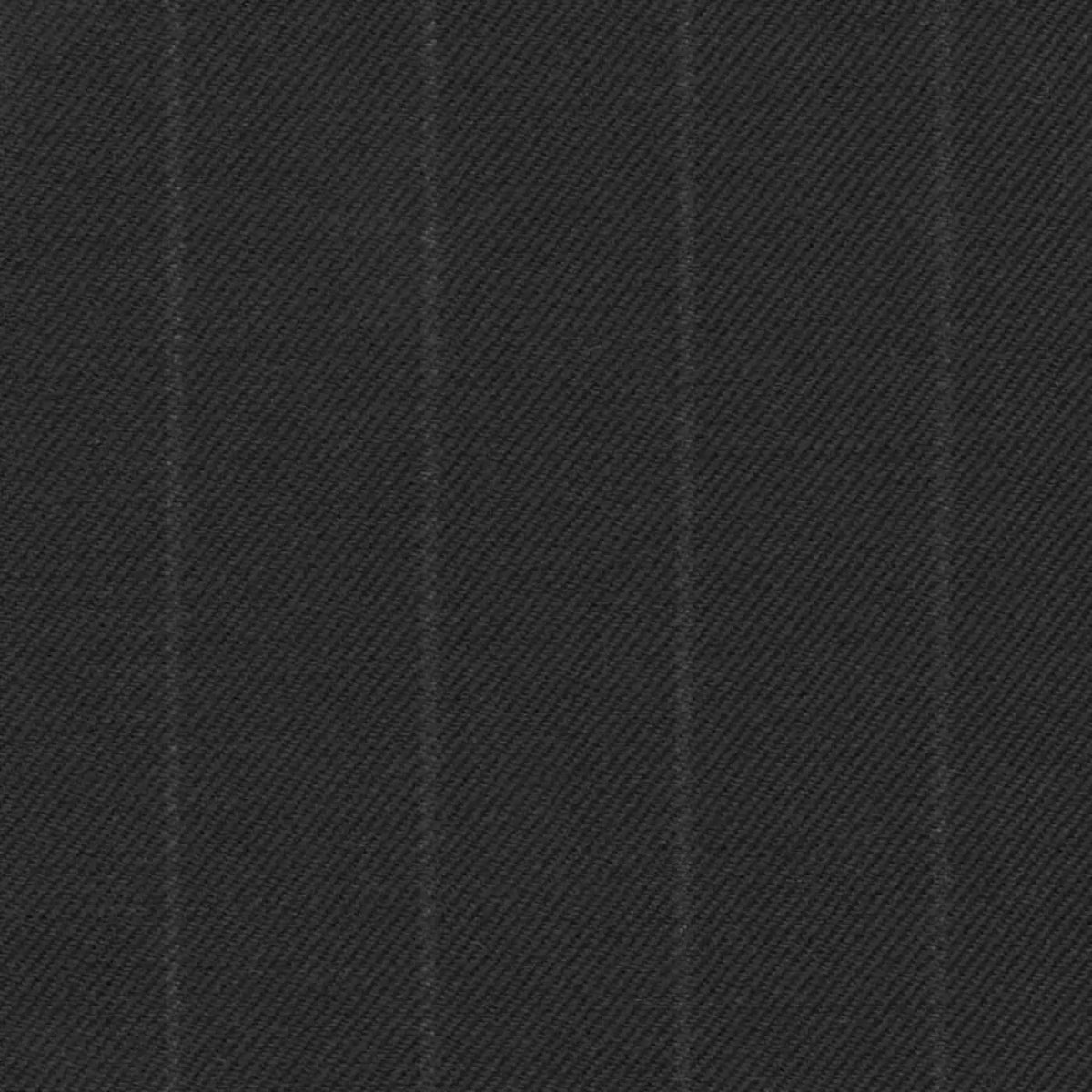 Charcoal Soft Chalk Stripe 5/8 inch Super 140's All Wool Suiting By Holland & Sherry