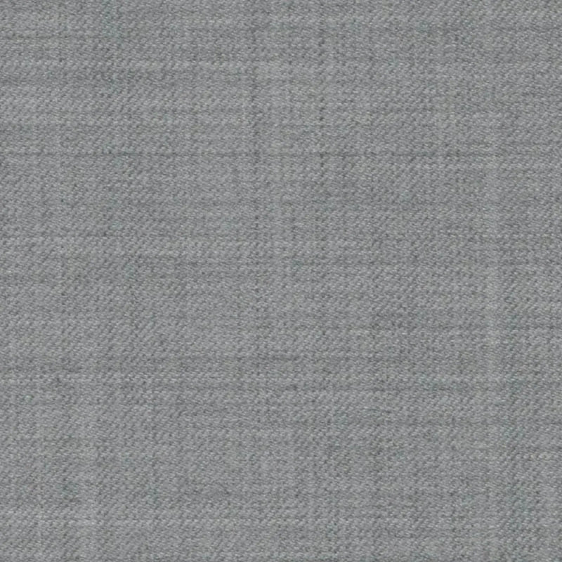 Light Grey Solid Super 140's All Wool Suiting By Holland & Sherry