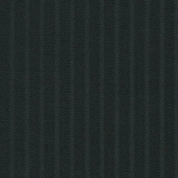 Black Self Stripe 1/4 inch Super 140's All Wool Suiting By Holland & Sherry