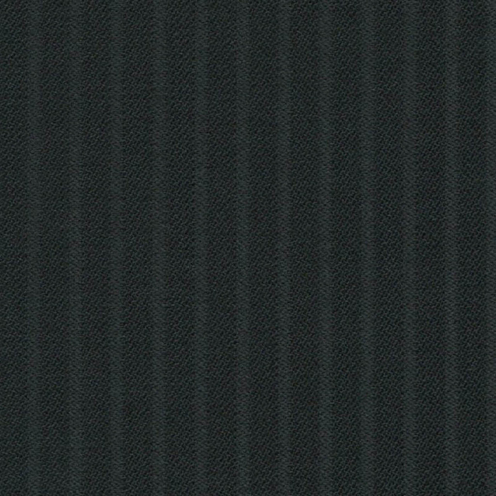 Black Self Stripe 1/4 inch Super 140's All Wool Suiting By Holland & Sherry
