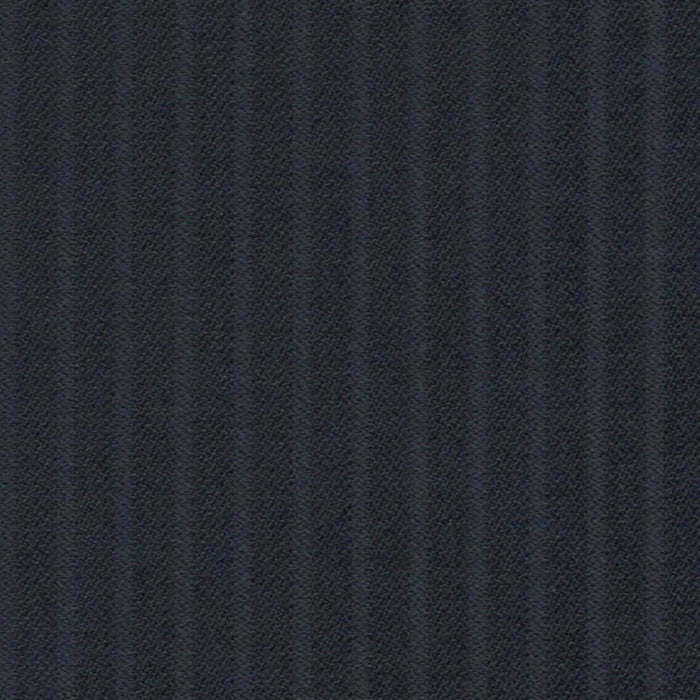 Navy Self Stripe 1/4 inch Super 140's All Wool Suiting By Holland & Sherry