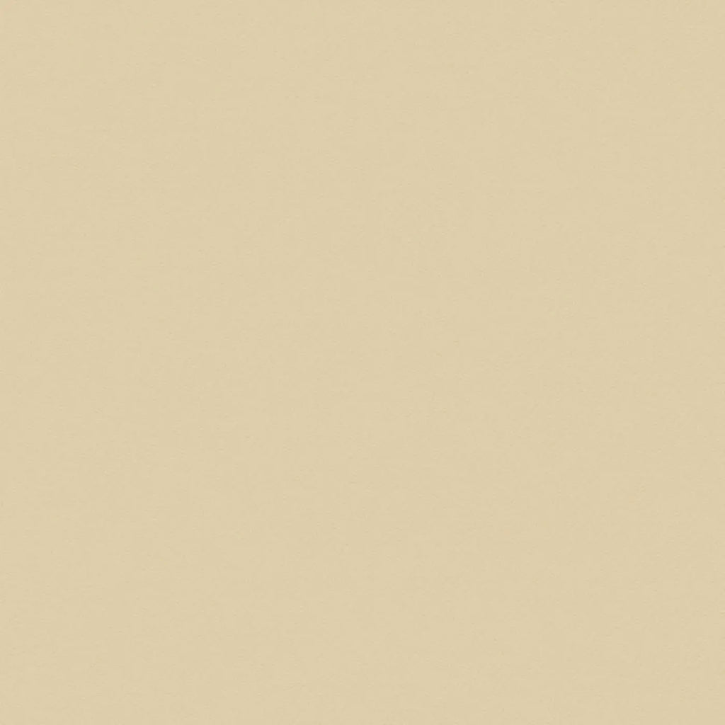 Beige Solid Serge Super 140's All Wool Suiting By Holland & Sherry