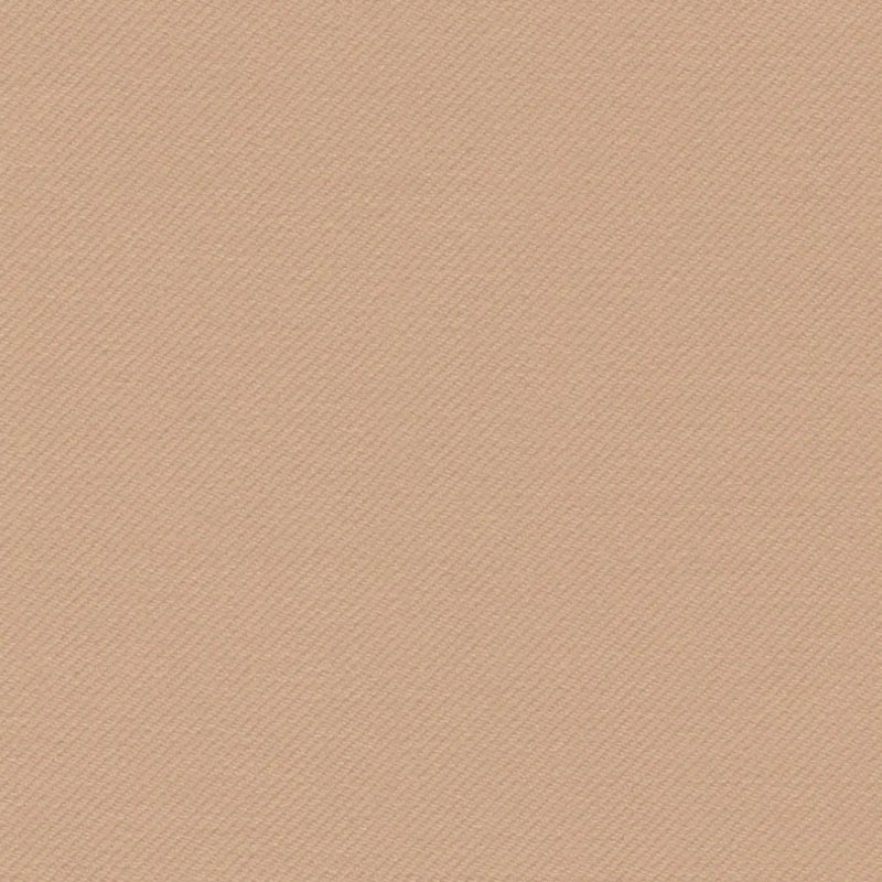 Soft Peach Solid Serge Super 140's All Wool Suiting By Holland & Sherry