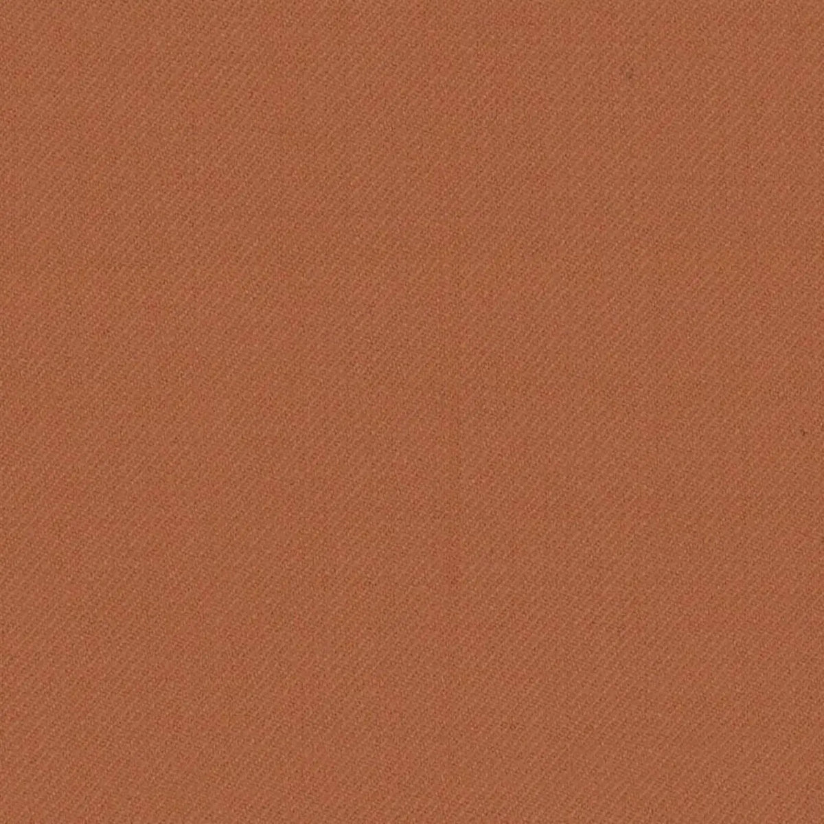 Orange Solid Serge Super 140's All Wool Suiting By Holland & Sherry