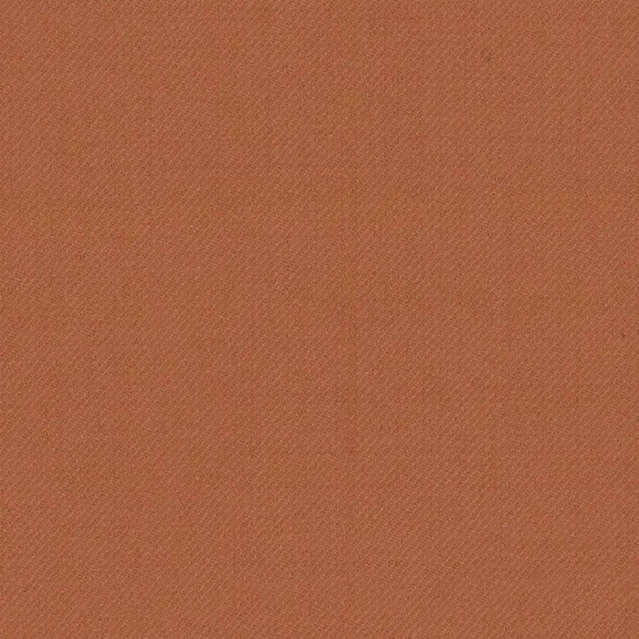 Orange Solid Serge Super 140's All Wool Suiting By Holland & Sherry