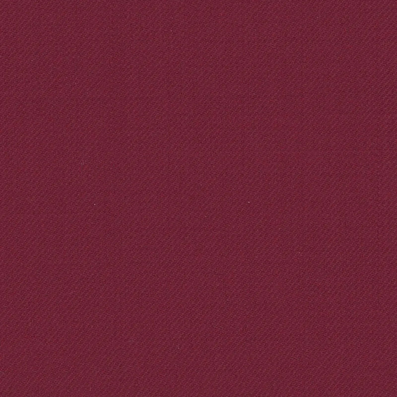Crimson Solid Serge Super 140's All Wool Suiting By Holland & Sherry