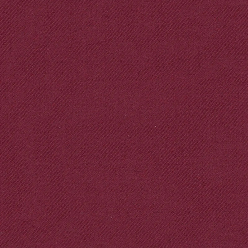 Crimson Solid Serge Super 140's All Wool Suiting By Holland & Sherry