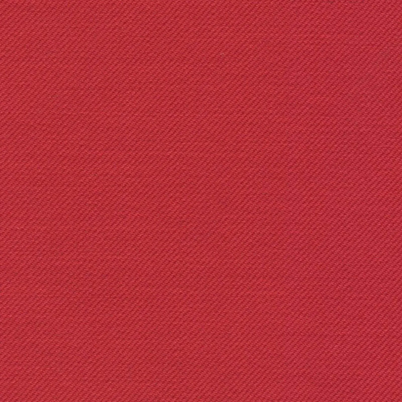 Scarlet Solid Serge Super 140's All Wool Suiting By Holland & Sherry