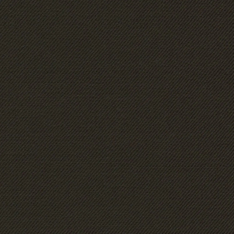 Brown Solid Serge Super 140's All Wool Suiting By Holland & Sherry