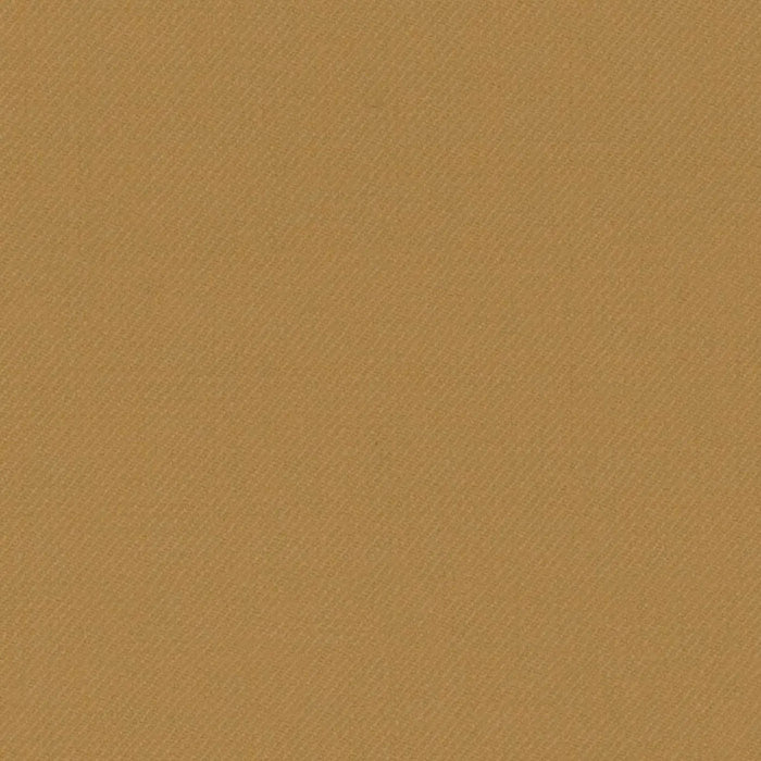 Gold Solid Serge Super 140's All Wool Suiting By Holland & Sherry