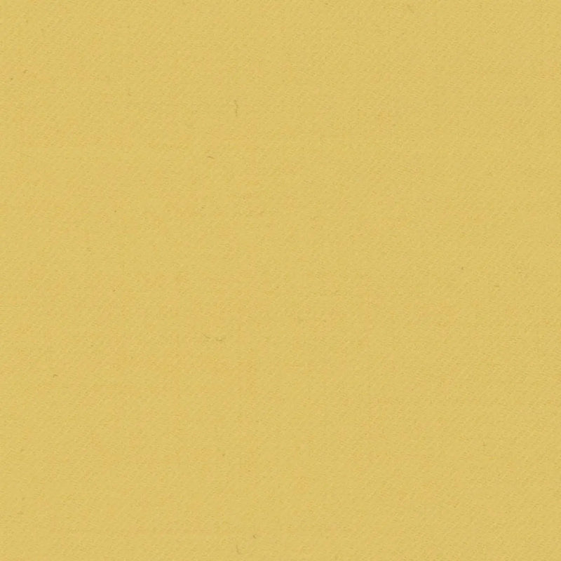 Yellow Solid Serge Super 140's All Wool Suiting By Holland & Sherry