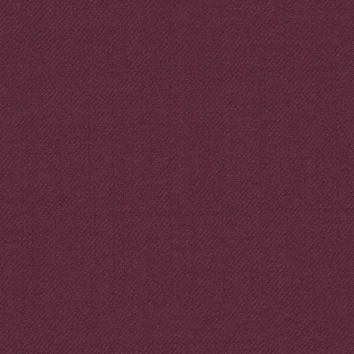 Dark Magenta Solid Serge Super 140's All Wool Suiting By Holland & Sherry