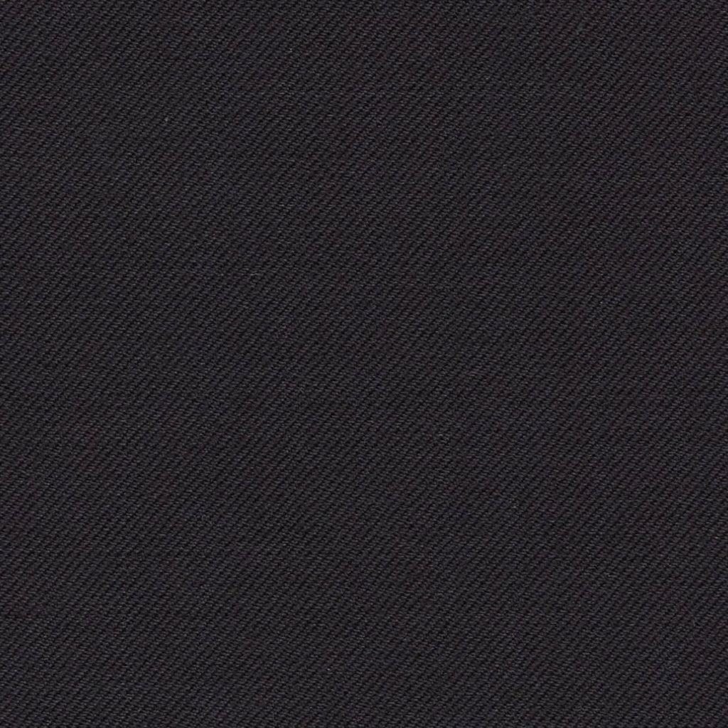 Aubergine Solid Serge Super 140's All Wool Suiting By Holland & Sherry