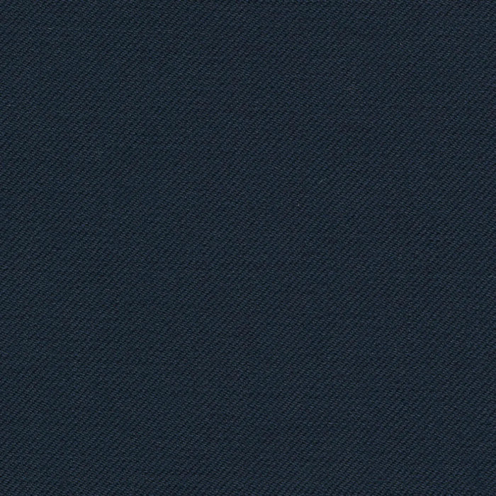 Navy Solid Serge Super 140's All Wool Suiting By Holland & Sherry
