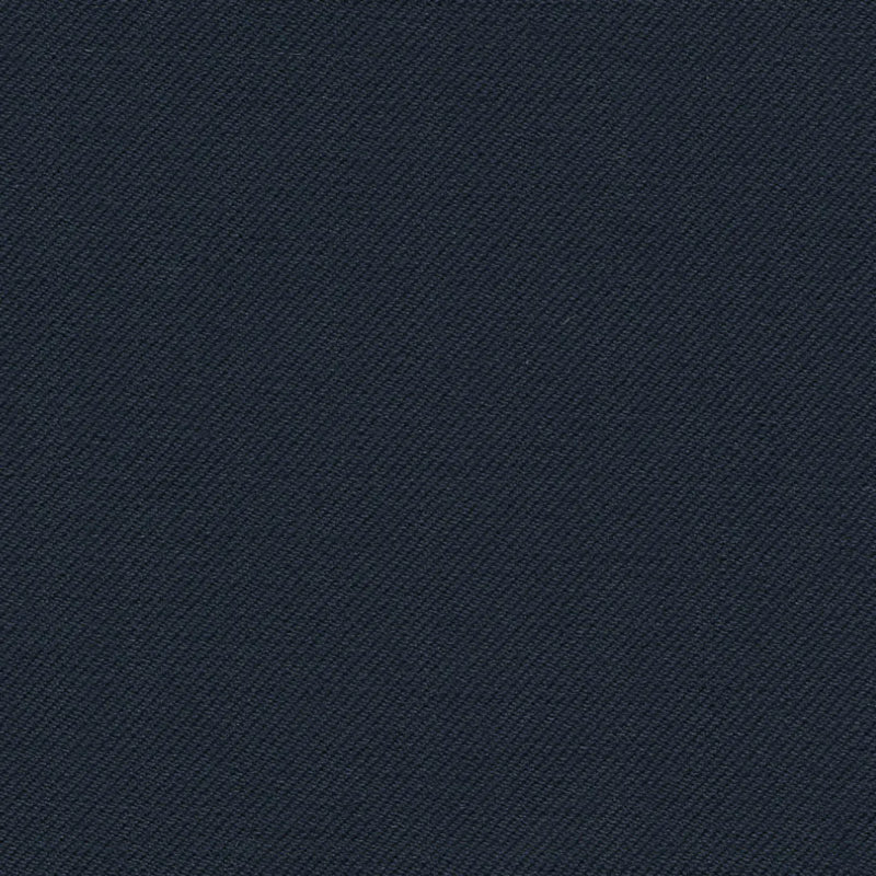 Dark Navy Solid Serge Super 140's All Wool Suiting By Holland & Sherry