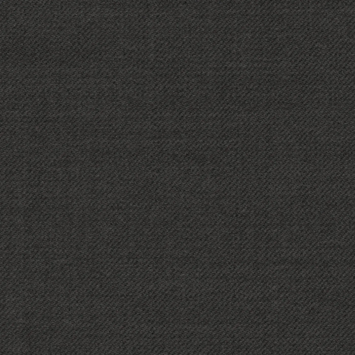 Charcoal Solid Serge Super 140's All Wool Suiting By Holland & Sherry