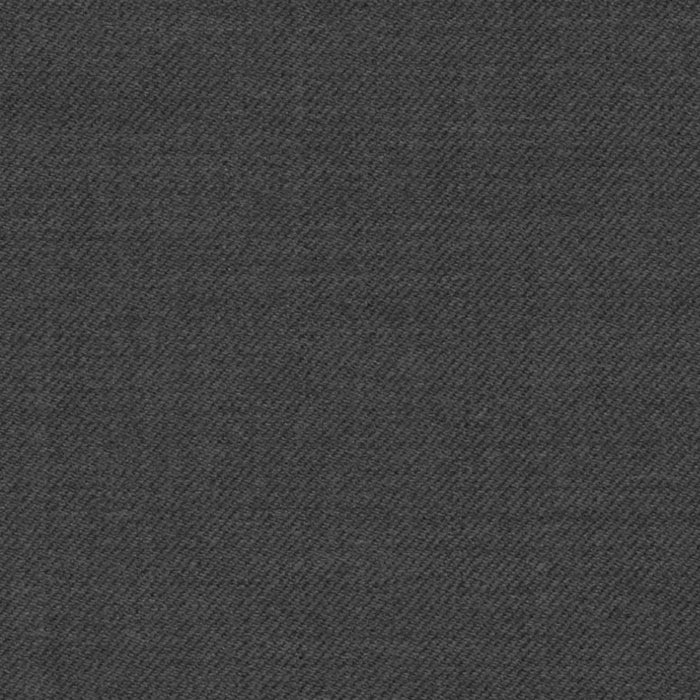 Mid Grey Solid Serge Super 140's All Wool Suiting By Holland & Sherry