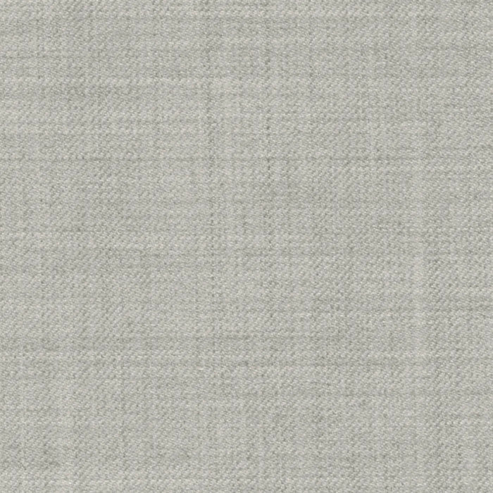 Light Grey Solid Serge Super 140's All Wool Suiting By Holland & Sherry