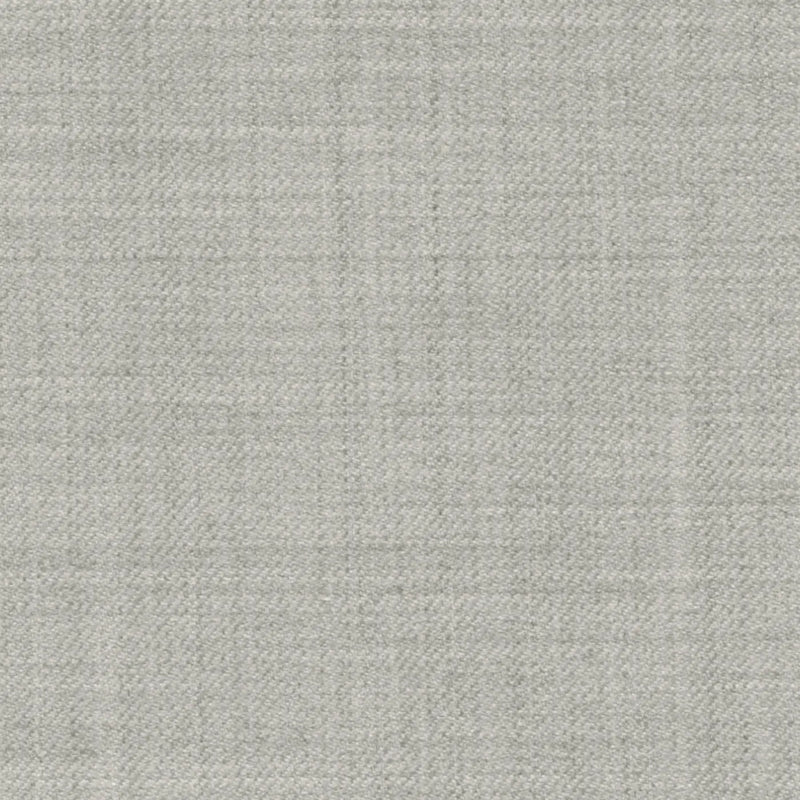 Light Grey Solid Serge Super 140's All Wool Suiting By Holland & Sherry