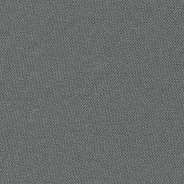 Steel Grey Solid Serge Super 140's All Wool Suiting By Holland & Sherry