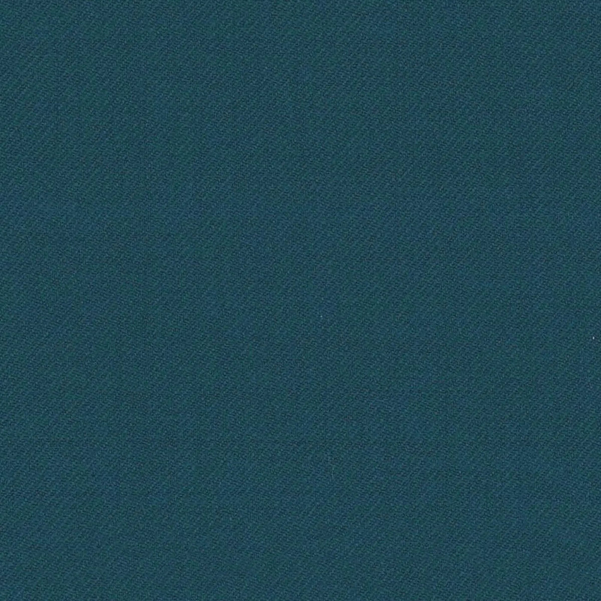 Petrol Blue Solid Serge Super 140's All Wool Suiting By Holland & Sherry