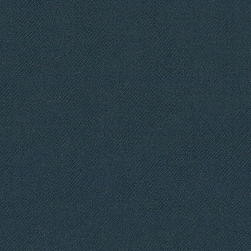 Dark Petrol Blue Solid Serge Super 140's All Wool Suiting By Holland & Sherry