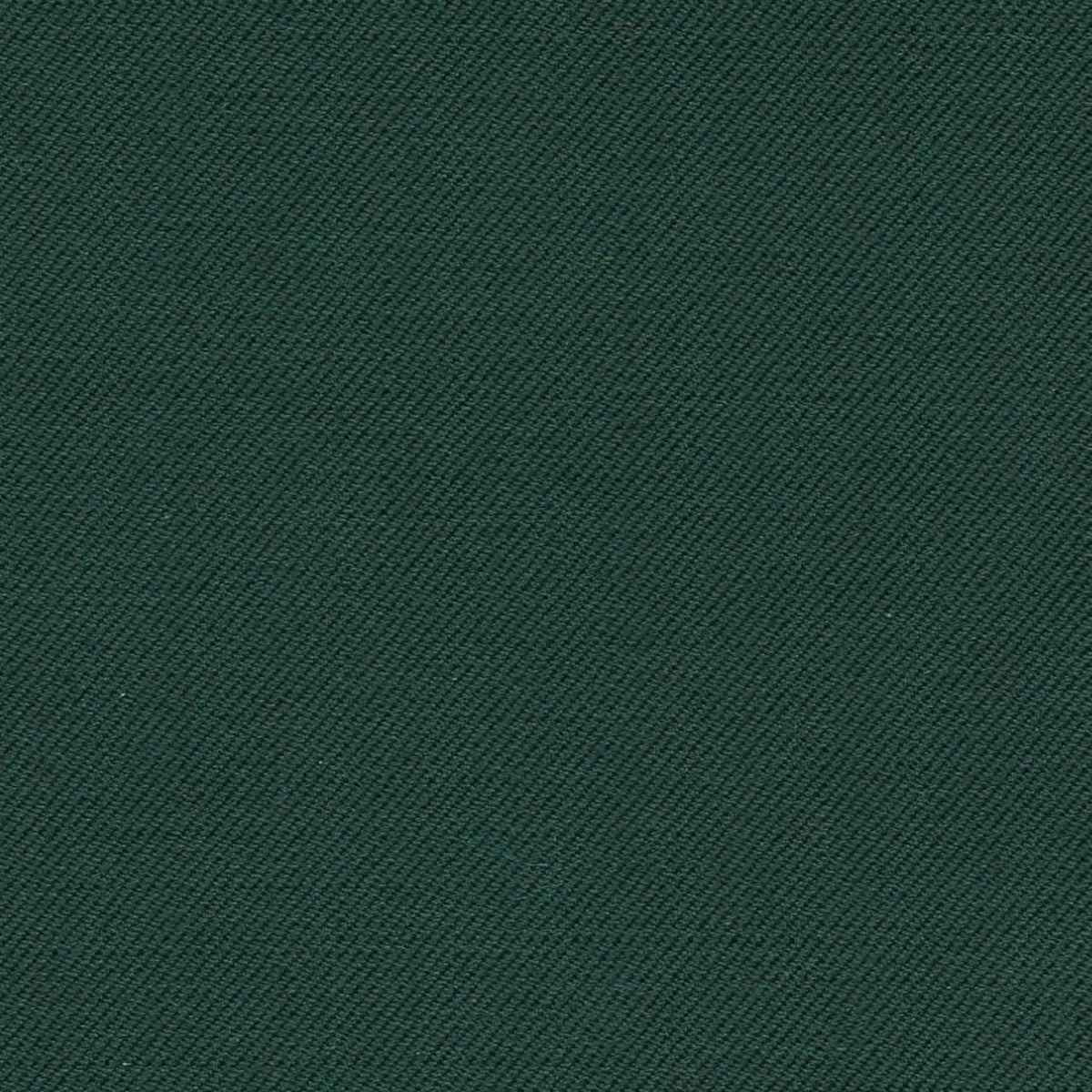 Forest Green Solid Serge Super 140's All Wool Suiting By Holland & Sherry