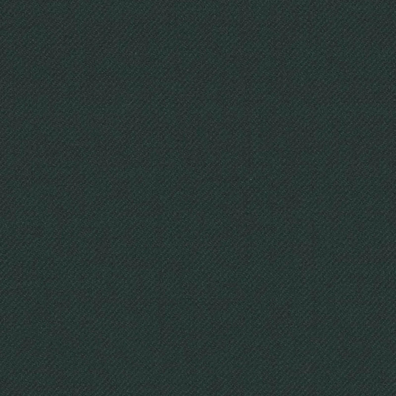 Dark Olive Solid Serge Super 140's All Wool Suiting By Holland & Sherry