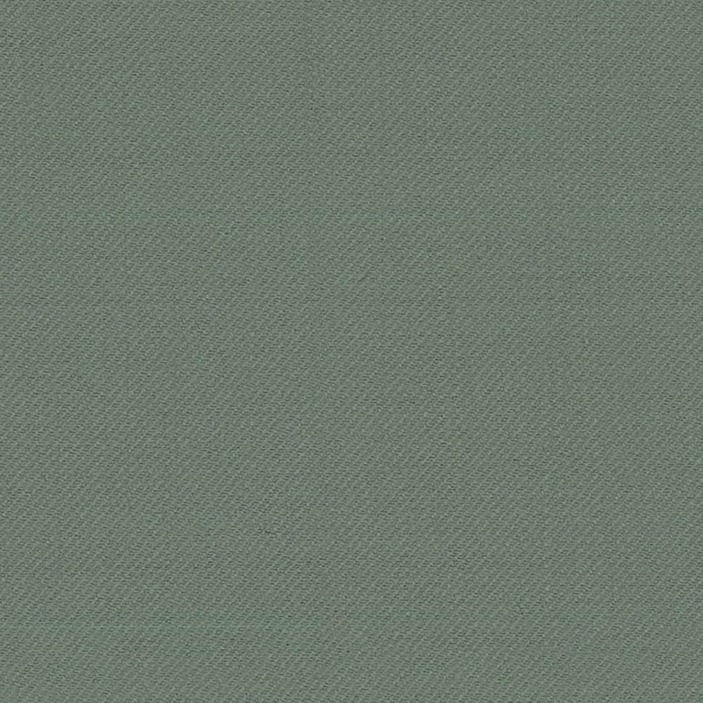 Sage Green Solid Serge Super 140's All Wool Suiting By Holland & Sherry