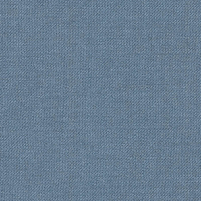 Steel Blue Solid Serge Super 140's All Wool Suiting By Holland & Sherry