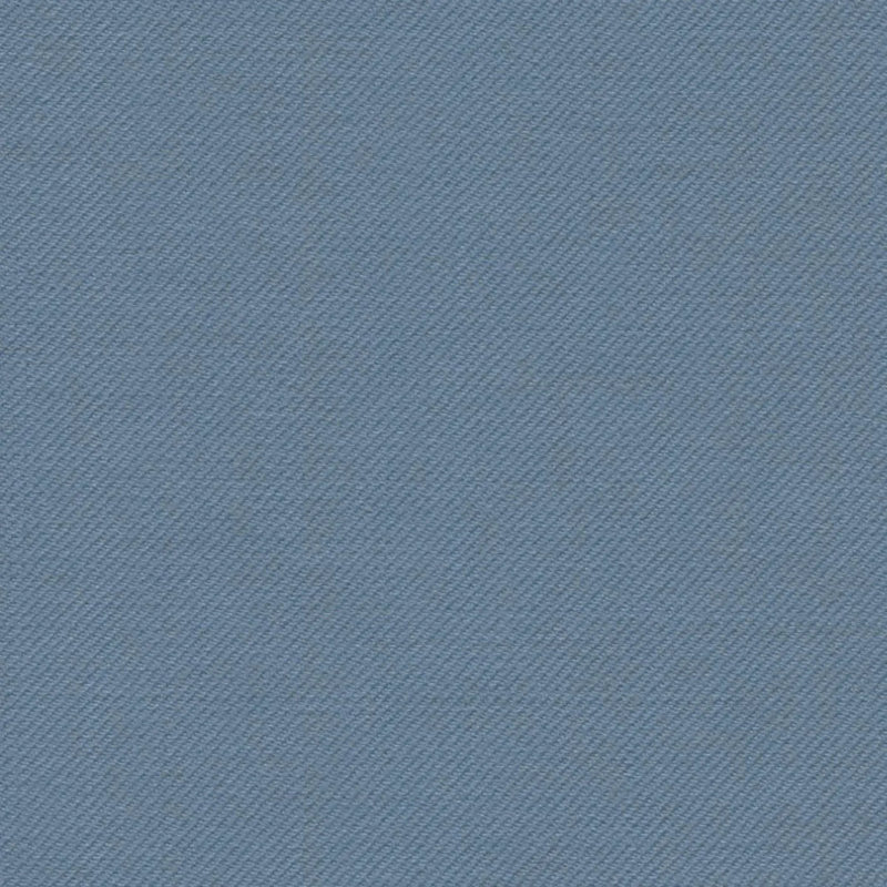 Steel Blue Solid Serge Super 140's All Wool Suiting By Holland & Sherry