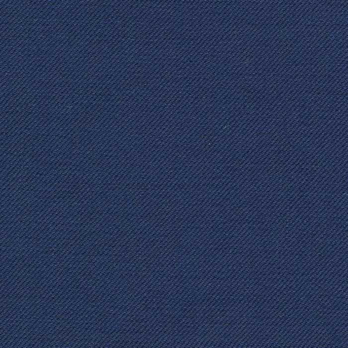 Dark Blue Solid Serge Super 140's All Wool Suiting By Holland & Sherry