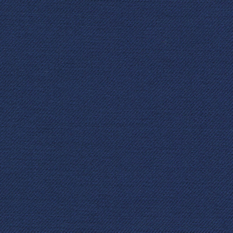 Light Navy Solid Serge Super 140's All Wool Suiting By Holland & Sherry