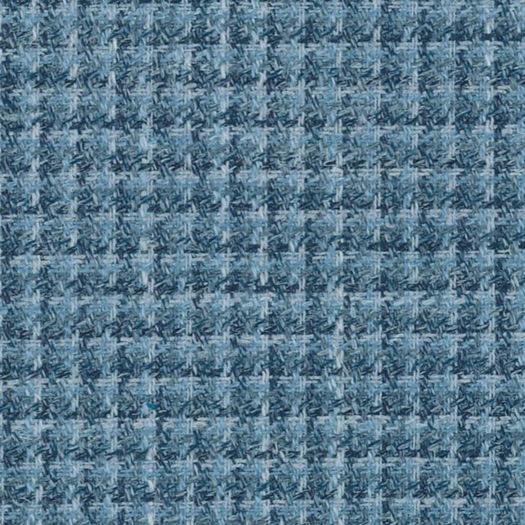 Light Blue Micro Design Check Jacketing by Holland & Sherry