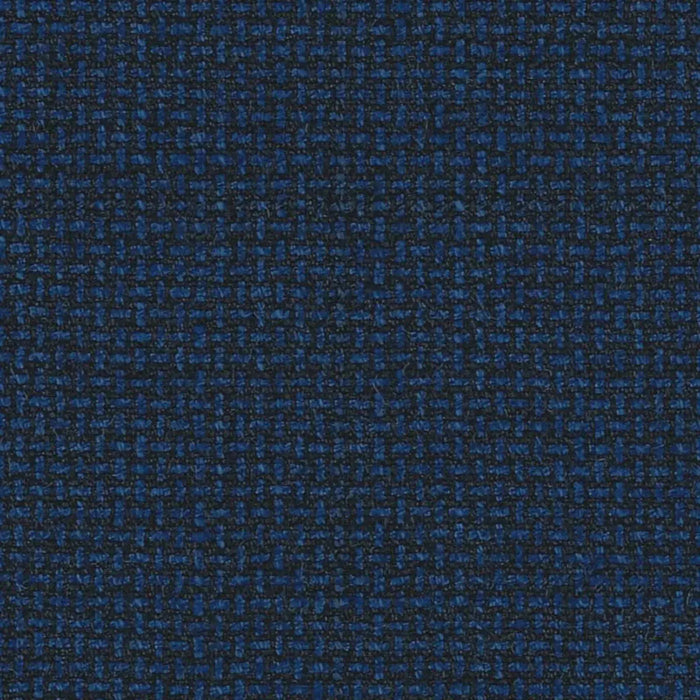 Navy Micro Design with Black Windowpane Check Wool, Silk & Linen Jacketing by Holland & Sherry