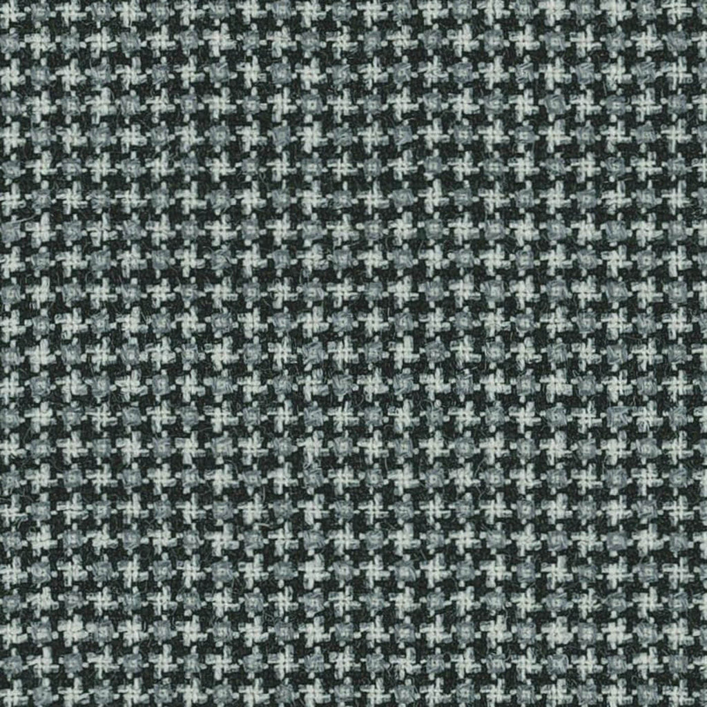 Black and White Puppytooth Check Jacketing by Holland & Sherry