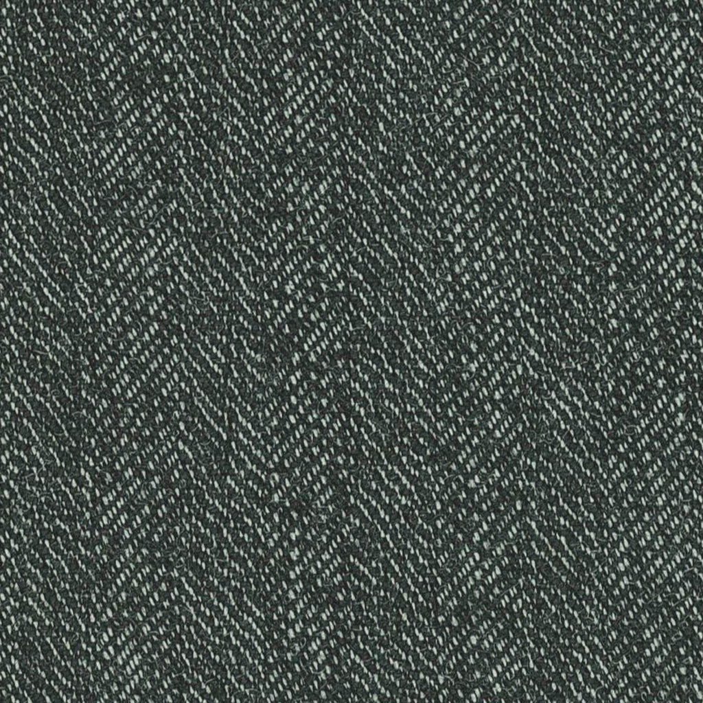 Medium Grey Herringbone Worsted Wool Tweed By Holland & Sherry