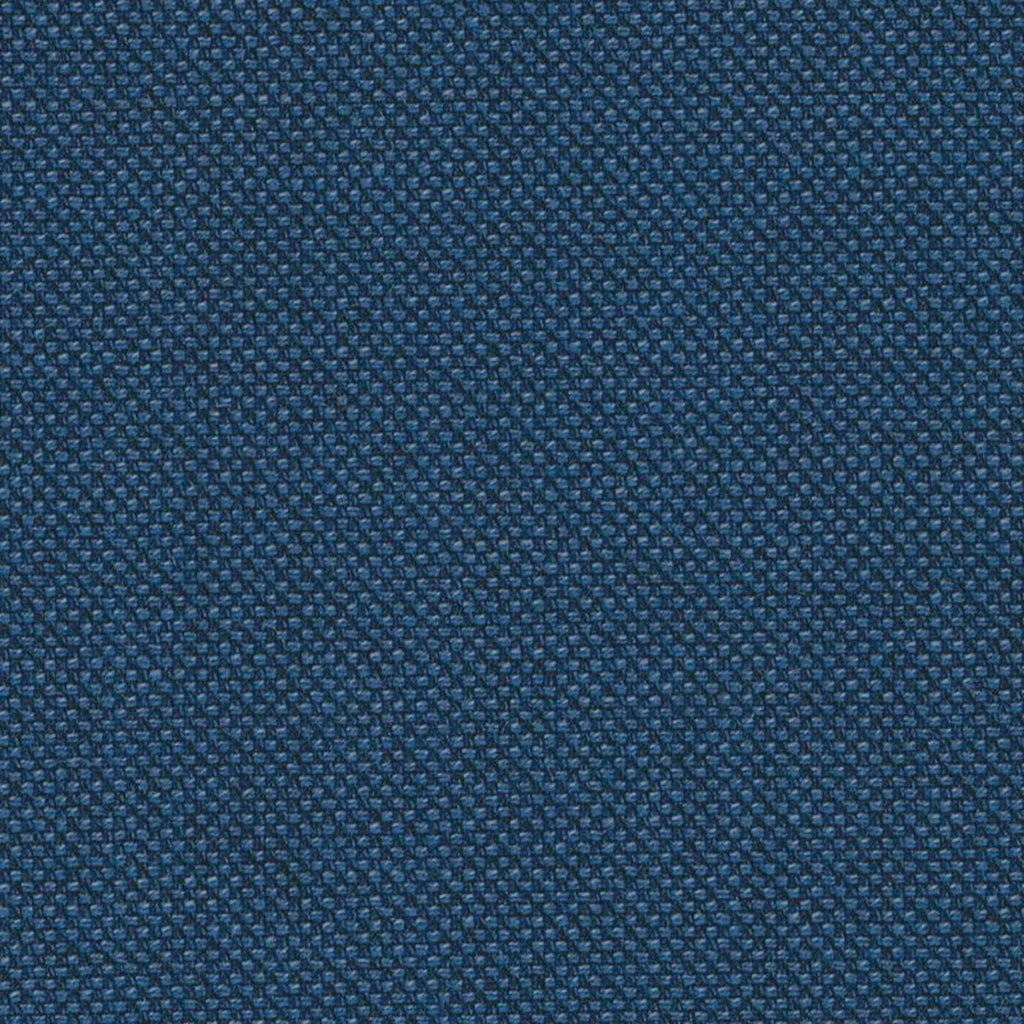 Airforce Blue Solid Plain Weave Worsted Wool Tweed By Holland & Sherry