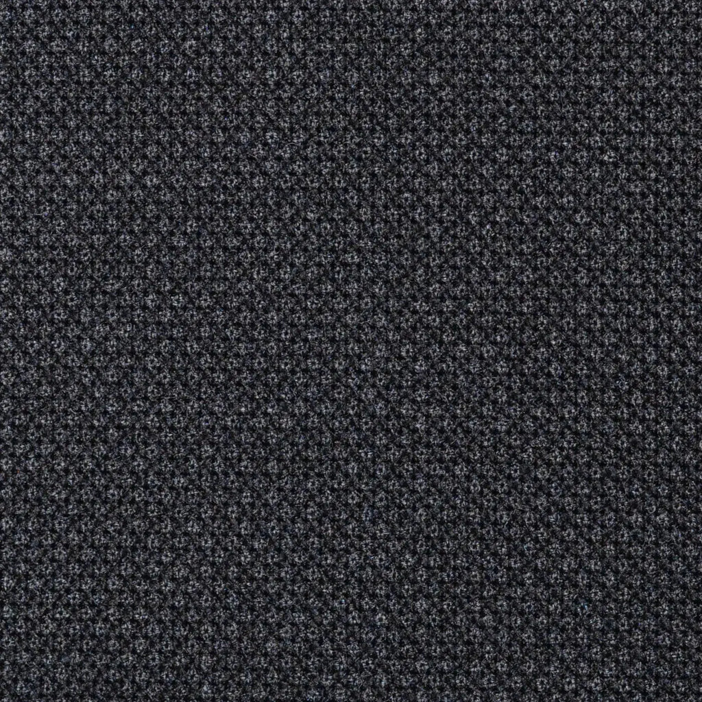 Dark Grey Birdseye Super 100's All Wool Suiting By Holland & Sherry