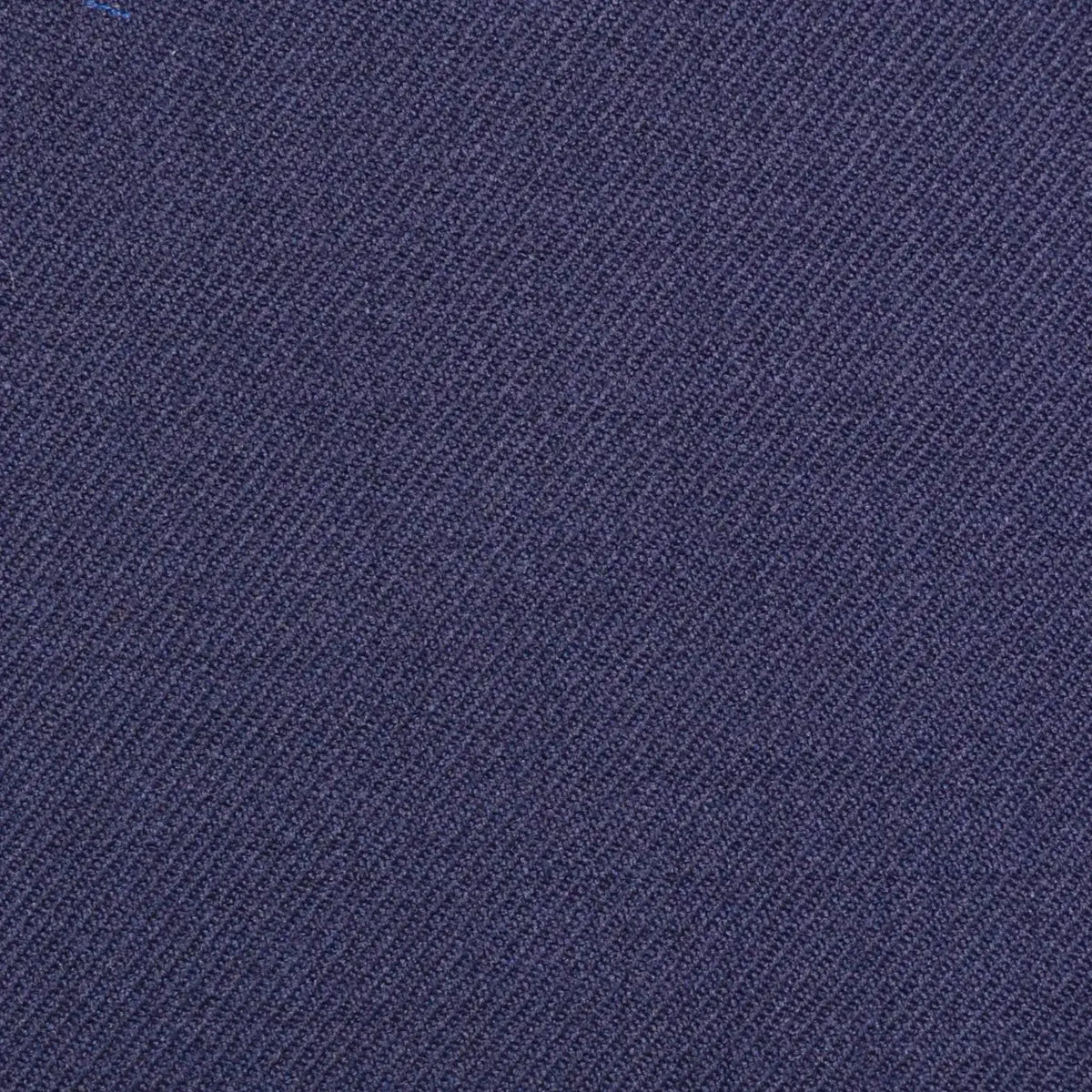 Bright Navy Blue Plain Twill Super 100's All Wool Suiting By Holland & Sherry