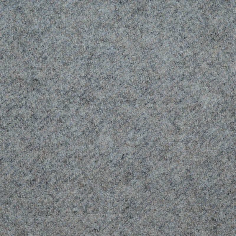 Light Grey All Wool Tweed Coating