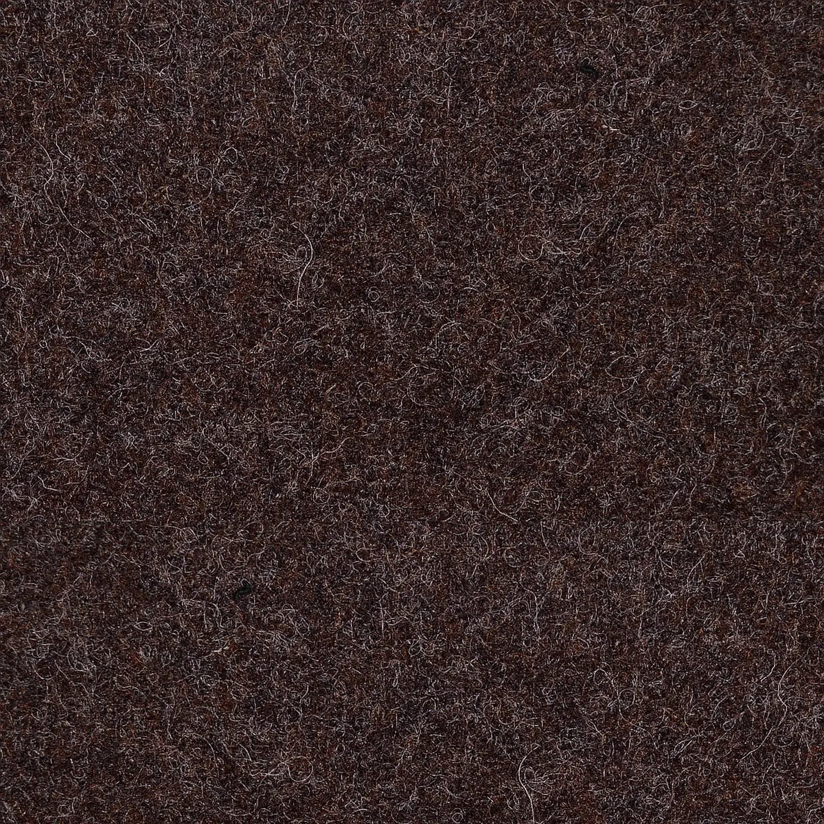 Medium Brown Marl All Wool Tweed Coating