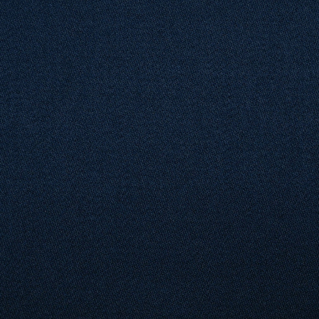 Bright Navy Blue 100% Pure New Wool Venetian Suiting